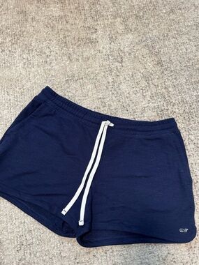 Vineyard Vines Navy Athletic Drawstring Shorts